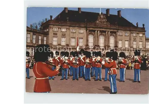 Leibgarde Wache Amalienborg Castle King s Guard  Kat. Polizei