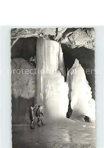 Hoehlen Caves Grottes Eisriesenwelt Salzburg  Kat. Berge