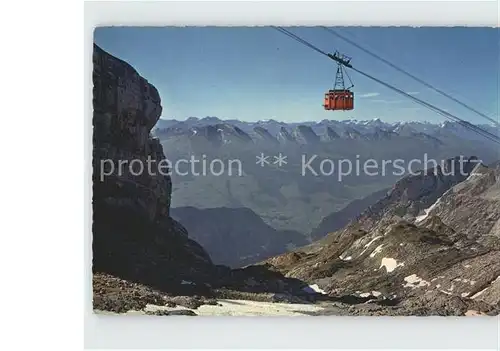 Seilbahn Saentis Churfirsten  Kat. Bahnen