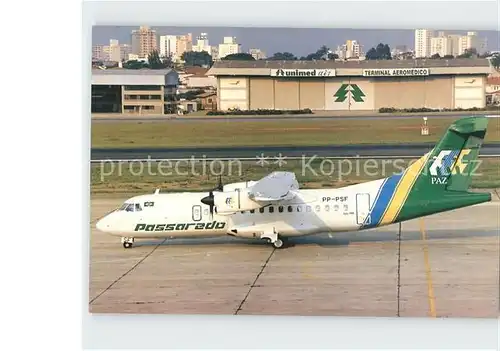 Flugzeuge Zivil Passaredo ATR 42 PP PSF  Kat. Airplanes Avions