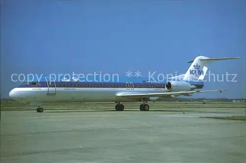 Flugzeuge zivil KLM Fokker 100 PH KLG Kat. Airplanes Avions