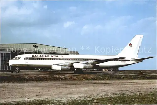 Flugzeuge zivil Bahamas World Airlines Convair 880 22 2 N55NW cn 22 00 7 Kat. Airplanes Avions