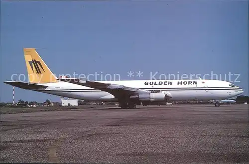 Flugzeuge zivil Golden Horn TC GHA Boeing 707  Kat. Airplanes Avions