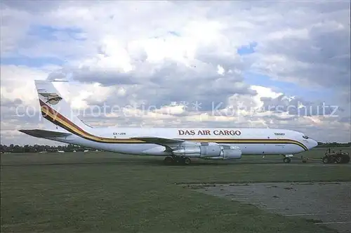 Flugzeuge zivil Das Air Cargo 5X JON Boeing 707 Kat. Airplanes Avions