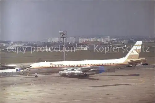 Flugzeuge zivil Aviaco DC 8 52 EC ATP C N 45658 Kat. Airplanes Avions