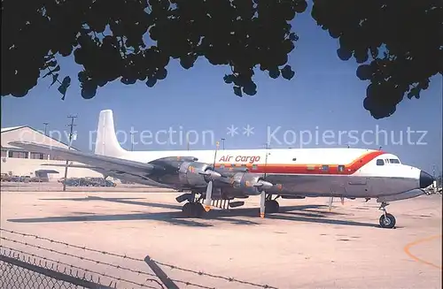 Flugzeuge zivil Douglas DC7CF Antillas Air Cargo  Kat. Airplanes Avions