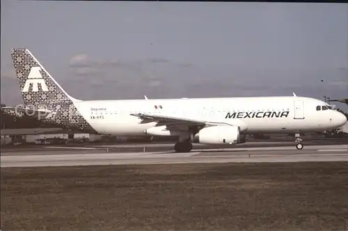 Flugzeuge zivil Airbus A320 Mexicana Kat. Airplanes Avions