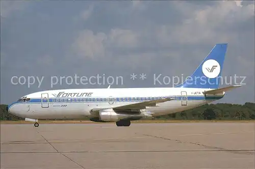 Flugzeuge zivil Fortune Aviation Boeing 737 229 Kat. Airplanes Avions