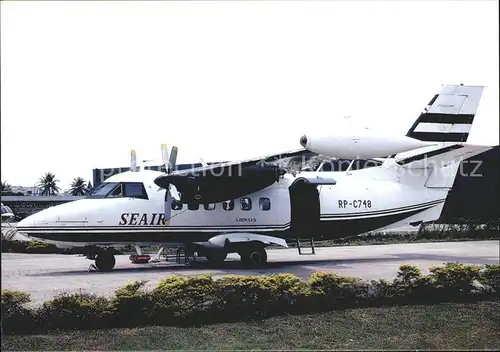 Flugzeuge zivil SEAIR Let 410 UVP E RP C748 Kat. Airplanes Avions