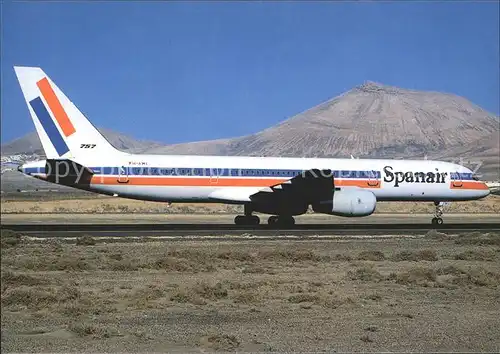 Flugzeuge zivil Spanair Boeing B 757 PH AHI Kat. Airplanes Avions