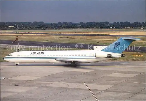 Flugzeuge zivil Boeing 727 230 TC ALK  Air Alfa Kat. Airplanes Avions