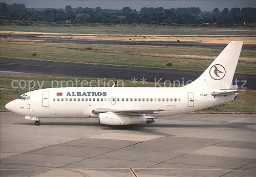 Flugzeuge zivil Boeing 737   248 TC Alt Albatros Kat. Airplanes Avions