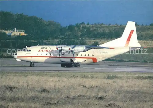 Flugzeuge zivil Balkan Burlgarian Airlines Antonov 12 LZ BAC Kat. Airplanes Avions