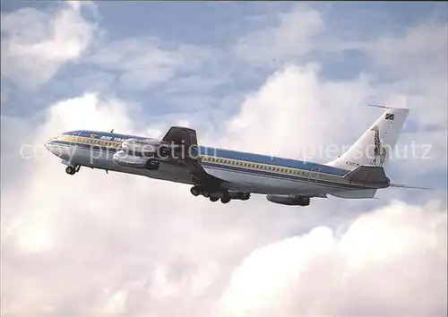 Flugzeuge zivil Air Tanzania Boeing 707 Kat. Airplanes Avions