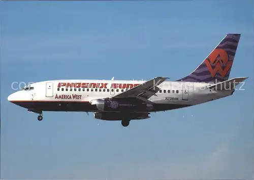 Flugzeuge zivil Boeing 737 112 Phoenix Sun Kat. Airplanes Avions