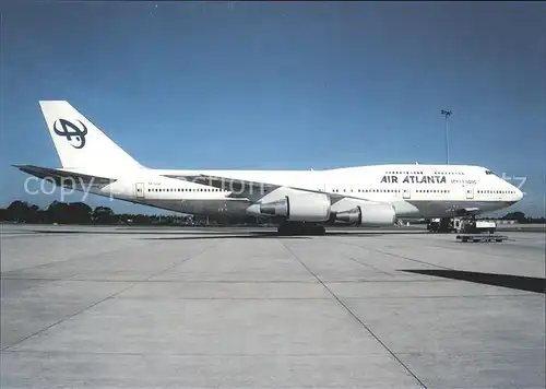 Flugzeuge zivil Boeing 747 341 Air Atlanta Kat. Airplanes Avions