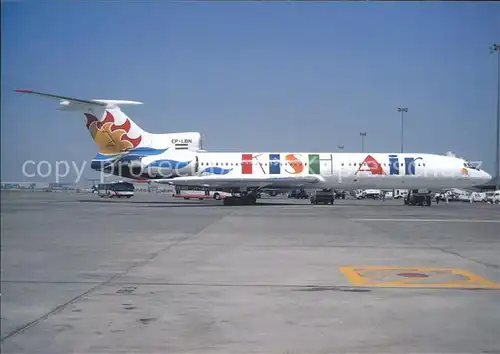 Flugzeuge zivil KISH Air TU 154M EP LBN c n unknown Dubai Kat. Airplanes Avions