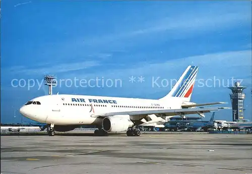 Flugzeuge zivil Air France Airbus A310 200 (F GEMA) Paris Orly Kat. Airplanes Avions