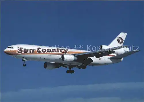 Flugzeuge zivil Sun Country DD 10 15 N153SY Las Vegas Kat. Airplanes Avions
