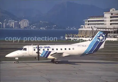 Flugzeuge zivil Rio Sul Embraer 120 PT SLC Rio de Janeiro Kat. Airplanes Avions