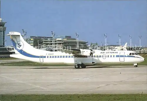 Flugzeuge zivil Air Littoral ATR 72 (F GIGO) Kat. Airplanes Avions