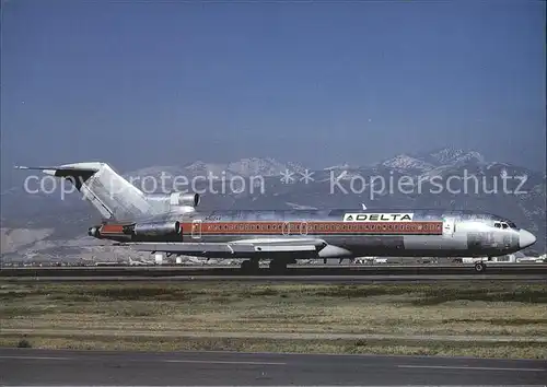 Flugzeuge zivil Delta Airlines Boeing B 727 247 N502AV Kat. Airplanes Avions