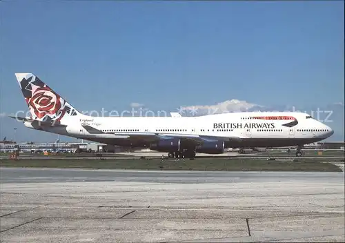 Flugzeuge zivil British Airways Boeing 747 436 G BYGA (cn 28855) London Kat. Airplanes Avions