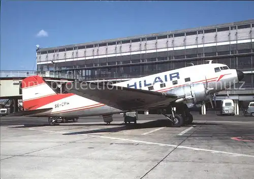 Flugzeuge zivil Hilair Couglas DC 3C SE CFW (cn 42976) Copenhagen Kat. Airplanes Avions