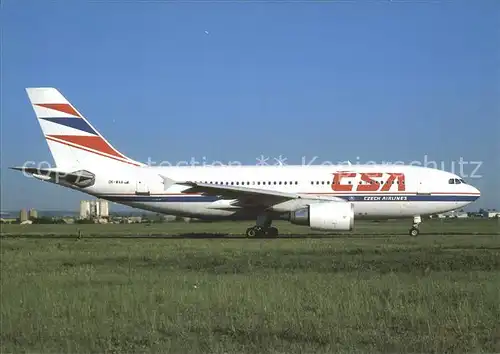 Flugzeuge Zivil CSA Airbus Industrie A310 304 OK WAA cn 564 Kat. Airplanes Avions