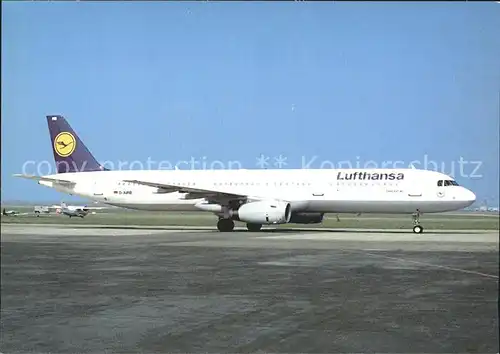 Lufthansa Airbus A321 131 D AIRB cn 468  Kat. Flug