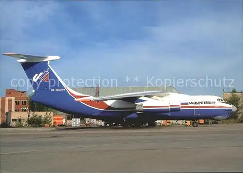 Flugzeuge Zivil Uralinteravia IL 76M RA 86627 c n 063405137 Kat. Airplanes Avions