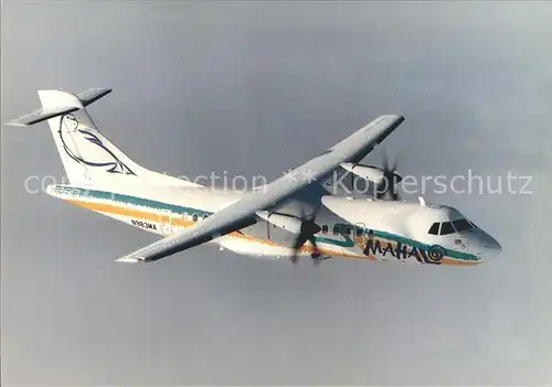 Flugzeuge Zivil Mahalo Air ATR42 320 N983MA c n 308 Kat. Airplanes Avions