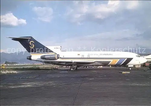 Flugzeuge Zivil Lineas Aereas Suramericanas Colombia Boeing 727 25 HK 3814X  Kat. Airplanes Avions