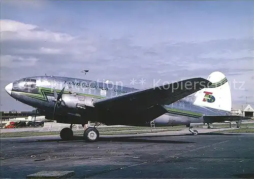 Flugzeuge Zivil Transoceanica Colombia Curtiss C 46 HK 3205 c n 22275 Kat. Airplanes Avions
