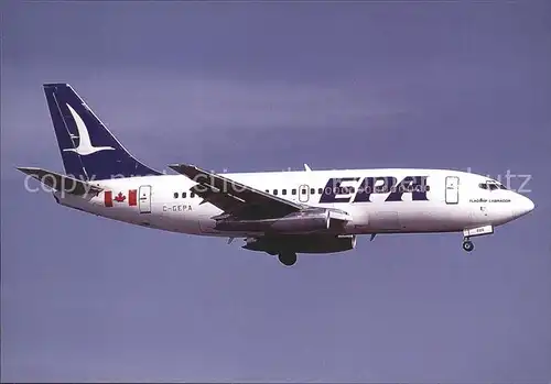 Flugzeuge Zivil EPA Eastern Provincial Airlines Boeing 737 2E1 C GEPA  Kat. Airplanes Avions