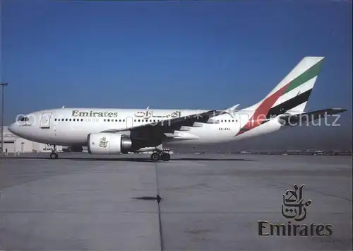 Flugzeuge Zivil Emirates Airlines A310 300 A6 EKL  Kat. Airplanes Avions