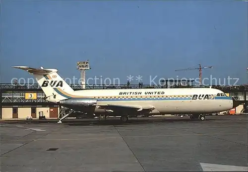 Flugzeuge Zivil British United BAC 1 11 201AC c n 9 G ASJE  Kat. Airplanes Avions