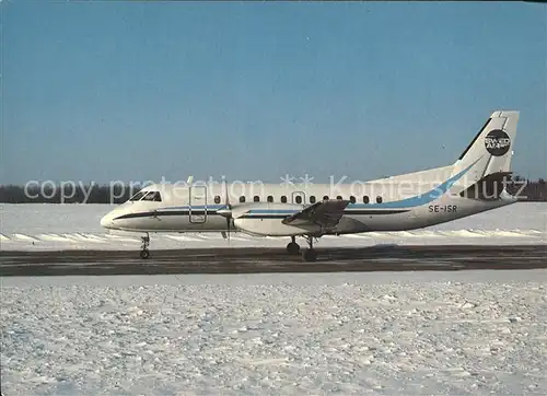 Flugzeuge Zivil Swedair SAAB Fairchild 340 Kat. Airplanes Avions