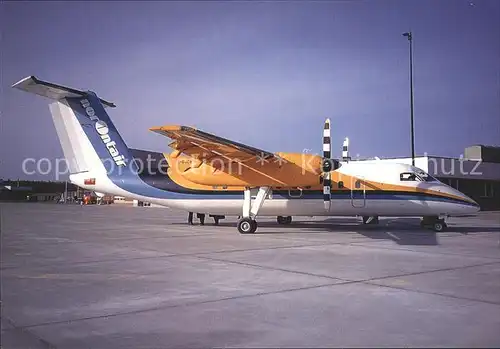 Flugzeuge Zivil Air Dale NorOntair colours De Havilland of Canada DHC 8 101  Kat. Airplanes Avions