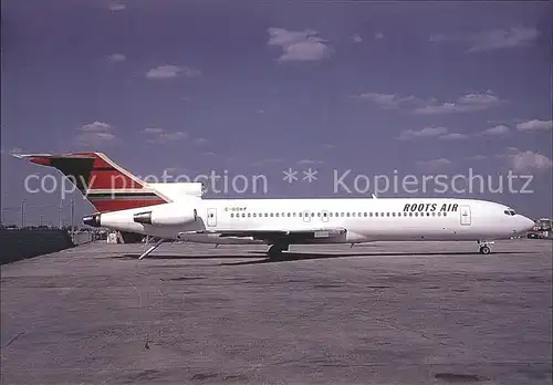 Flugzeuge Zivil Roots Air Boeing 727 214 C GOKF c n 20162 715 Kat. Airplanes Avions