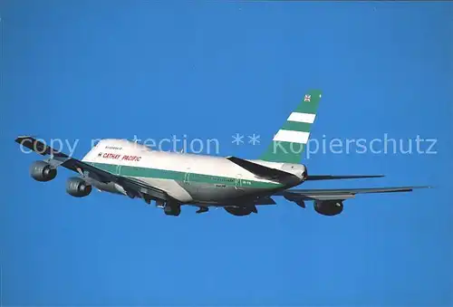 Flugzeuge Zivil Cathay Pacific Airways Boeing 747 200B  Kat. Airplanes Avions