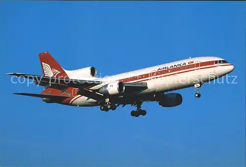 Flugzeuge Zivil Air Lanka Lockheed L 1011 500 Tristar Kat. Airplanes Avions