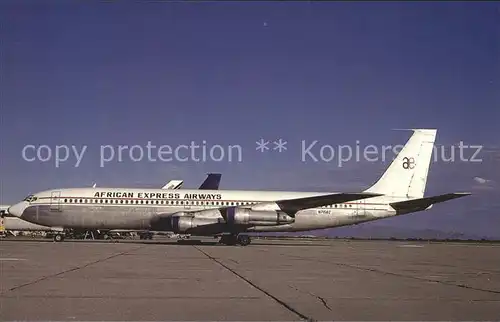 Flugzeuge Zivil African Express Airlines Boeing 707 323B c n 20179 Kat. Airplanes Avions