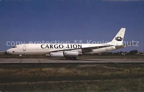 Flugzeuge Zivil McD Douglas DC 8 62CF c n 45960 F GDJM Cargo Lion  Kat. Airplanes Avions