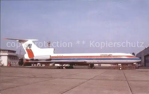 Flugzeuge Zivil Ensor Air TU 154B 2 OK LCP c n 488 Kat. Airplanes Avions