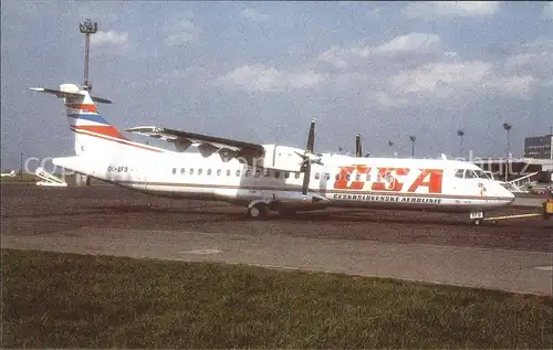 Flugzeuge Zivil CSA ATR 72 OK XFB c n 297 Kat. Airplanes Avions