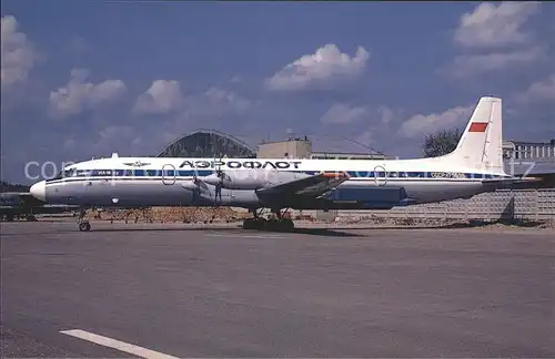 Flugzeuge Zivil Aeroflot Ilyshin 18V c n  CCCP 75598  Kat. Airplanes Avions