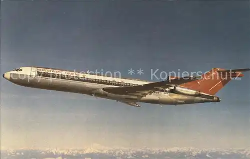 Flugzeuge Zivil Northwest Airlines Boeing 727 251  Kat. Airplanes Avions
