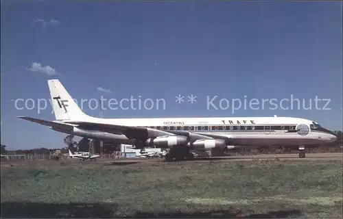 Flugzeuge Zivil McDonnell Douglas DC 8 33 LV LTP c n 45255 Trafe Argentina  Kat. Airplanes Avions