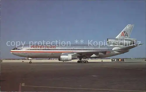 Flugzeuge Zivil American McDonnell Douglas DC 10 10 N115AA S N 46515 Kat. Airplanes Avions